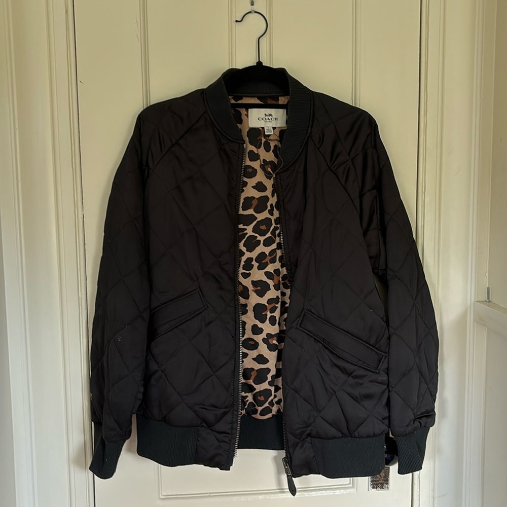 Coach bomber jacket